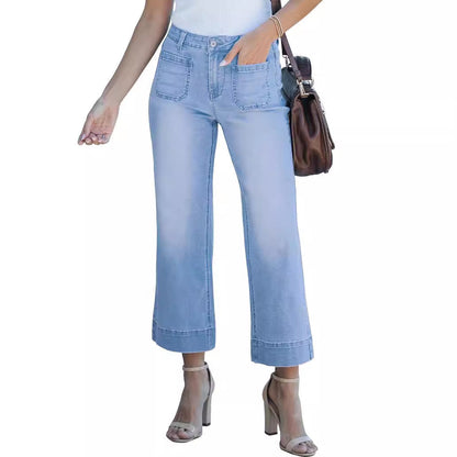 Pantalon Jean à jambes larges DECOACT