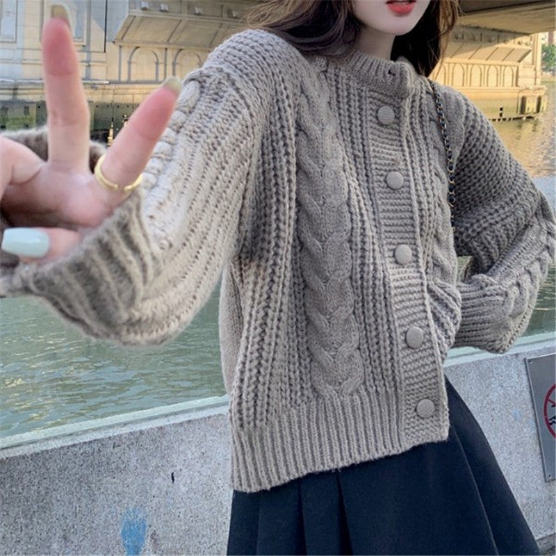 Cardigan tricoté sakizal