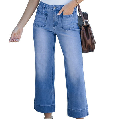 Pantalon Jean à jambes larges DECOACT