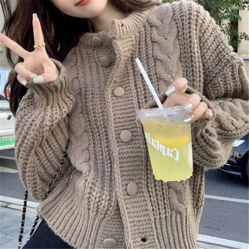 Cardigan tricoté sakizal